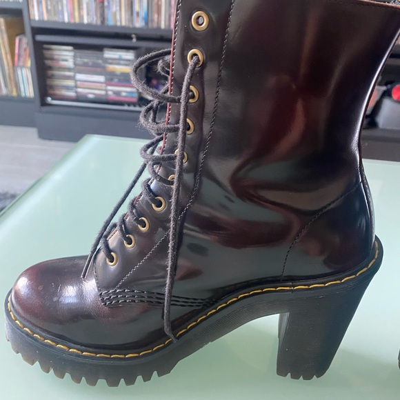 Dr. Martens Shoes - Like new Dr. Martens Kendra heels . No visible wear on soles,. Size US 6/ UK 4.